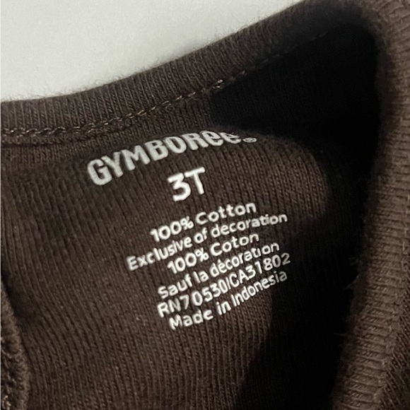 Gymboree • Brown Daddy’s Little Cupcake Long Sleeve Tee - Picture 3 of 3